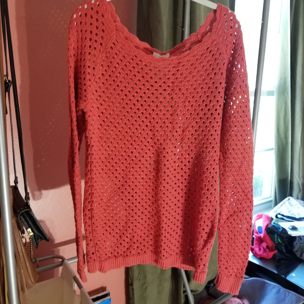 SOLD - LOFT Knitted Sweater - sz M